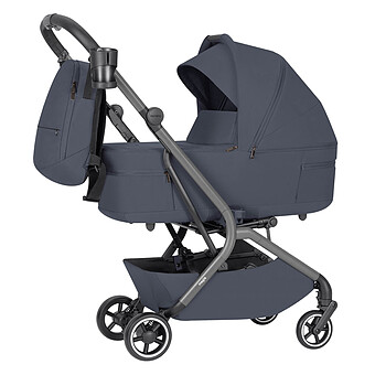 Poussette et Nacelle Pliable Magia - Elm Grey
