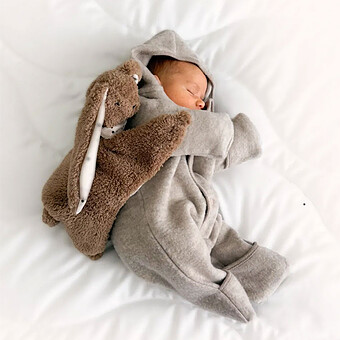 Doudou Lesté Bouillotte Sèche Lapin