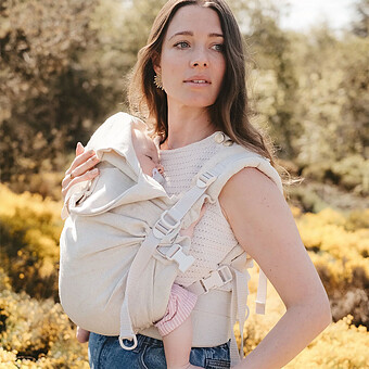 Porte-bébé Neo Plus Préformé - Lin Naturel