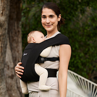 Porte-Bébé Embrace Soft Knit - Noir Intense