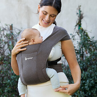 Porte-Bébé Embrace Soft Knit - Gris