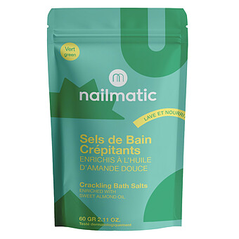 Sels de Bain Crépitants Vert Lagon - 60 g