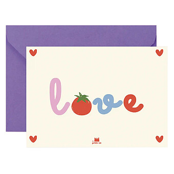 Carte Love Tomate