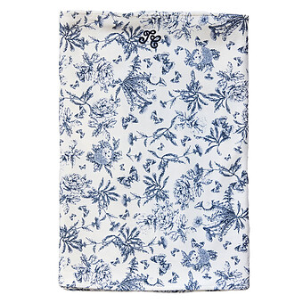 Echarpe de Portage - Toile de Jouy Bleu
