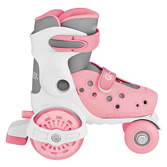 Premiers Rollers Ajustables Rose Pastel - 26/29 