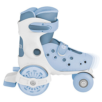 Premiers Rollers Ajustables Bleu Pastel - 26/29 