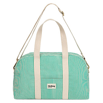 Sac à Langer Charlie - Riviera Rayures Vert