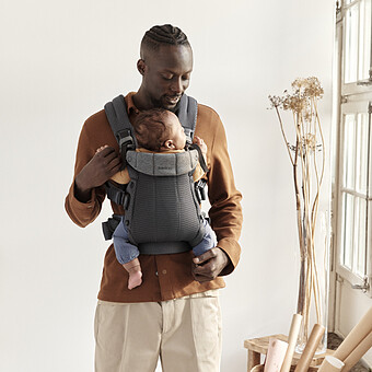 Porte-bébé Harmony 3D Mesh - Anthracite