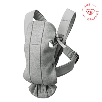 Porte-bébé Mini 3D Jersey - Gris Clair