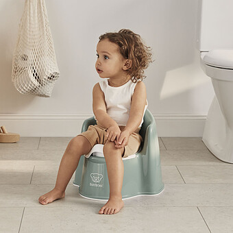 Pot Fauteuil - Vert Profond et Blanc