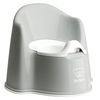 Pot Fauteuil - Gris et Blanc