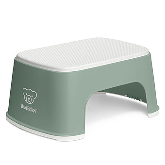 Marchepied - Vert Profond et Blanc