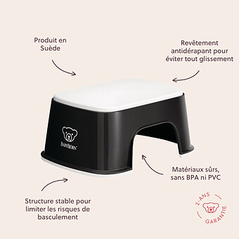 Marchepied - Noir et Blanc
