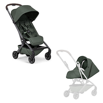 Pack Naissance Poussette Aer² + Cocon Aer² - Forest Green 
