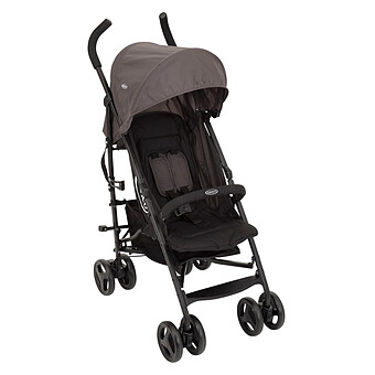Poussette TraveLite - Black & Grey