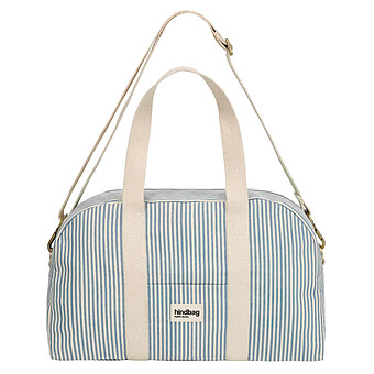 Sac à Langer Charlie - Riviera Rayures Bleu