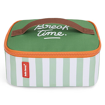 Lunch Bag - Green Stripes