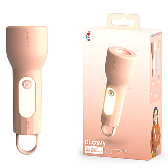 Lampe Torche Glowy - Rose