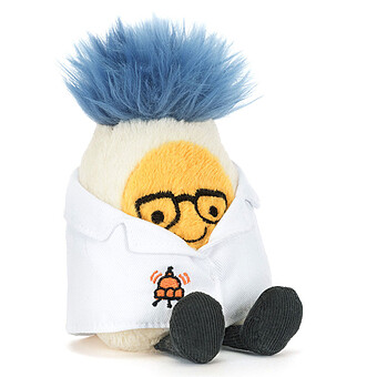 Amuseables Boiled Egg Scientist Outfit