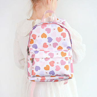 Petit Sac à Dos - Coeurs