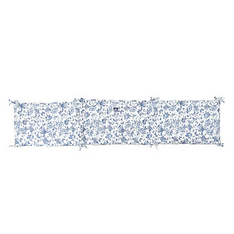 Tour de Lit - Toile de Jouy Bleu 