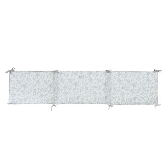 Tour de Lit - Toile de Jouy Gris