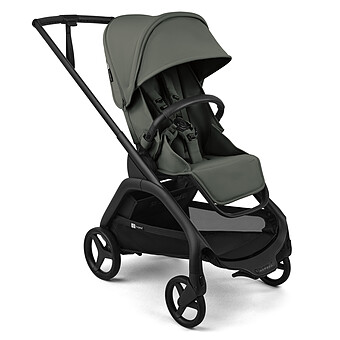 Poussette Citadine Complète Dragonfly Plus Châssis Noir - Forest Green