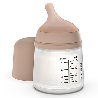 Biberon Anti-Colique Zerø.Zerø Spécial Allaitement Medium - 120 ml