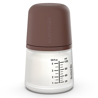 Biberon Anti-Colique Zerø.Zerø Spécial Allaitement Deep - 120 ml