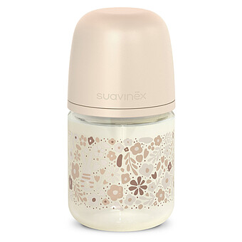 Biberon Verre Tétine Symétrique SX Pro Wonderland Neutral Liberty - 120 ml