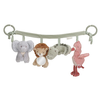 Chaîne d'Activités Pour Poussette - Safari Friends
