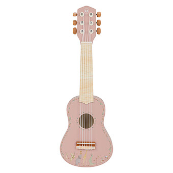 Guitare en Bois Safari Friends - Rose