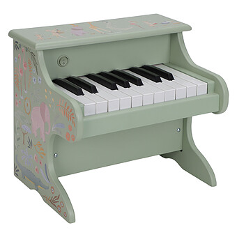 Piano en Bois Safari Friends - Vert