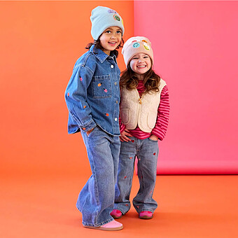 Bonnet SmileyWorld Bleu - 1/3 Ans