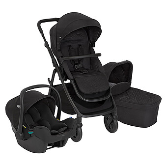 Poussette Trio Near2Me DLX - Midnight Black