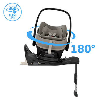 Siège Auto Pebble Slide Pro i-Size Groupe 0+ - Sapphire Sand