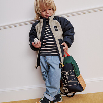 Sac à Dos à Bandoulière Phoenix - Classic Navy Multi Mix