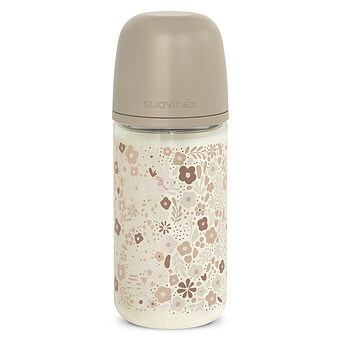 Biberon Verre Tétine Symétrique SX Pro Wonderland Neutral Liberty - 240 ml
