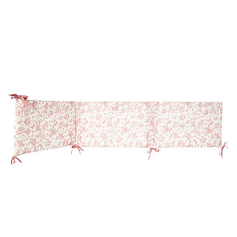 Tour de Lit - Toile de Jouy Rose