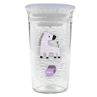 Verre d'Apprentissage Zèbre - 290 ml 