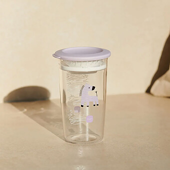 Verre d'Apprentissage Zèbre - 290 ml 