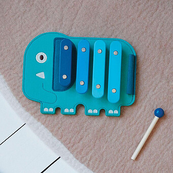 Xylophone SoftiXylo - Baby Color