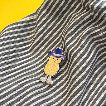 Pin's Amuseables Peanut Space Rodeo