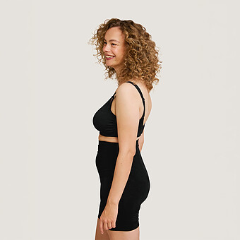 Short de Maintien Gainant Post-partum Noir - L