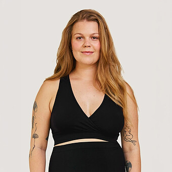 Soutien-gorge de Grossesse et d'Allaitement Comfi-Cool Noir - S/M