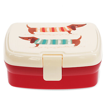 Boîte à Goûter avec Plateau Amovible - Sausage Dog