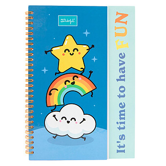 Livre de Coloriage et Autocollants - It's Time To Have Fun