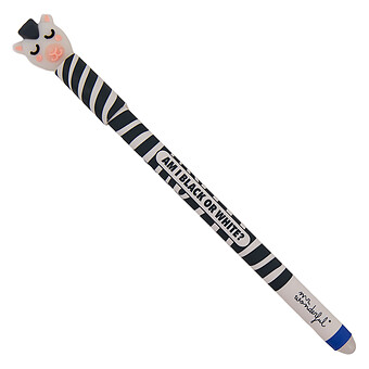 Stylo Effaçable Bo-Bo - Zèbre Am I Black or White