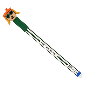 Stylo Effaçable Bo-Bo - Teckel I Walk You Follow