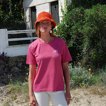 T-shirt d'Allaitement La P'allaite Framboise - M